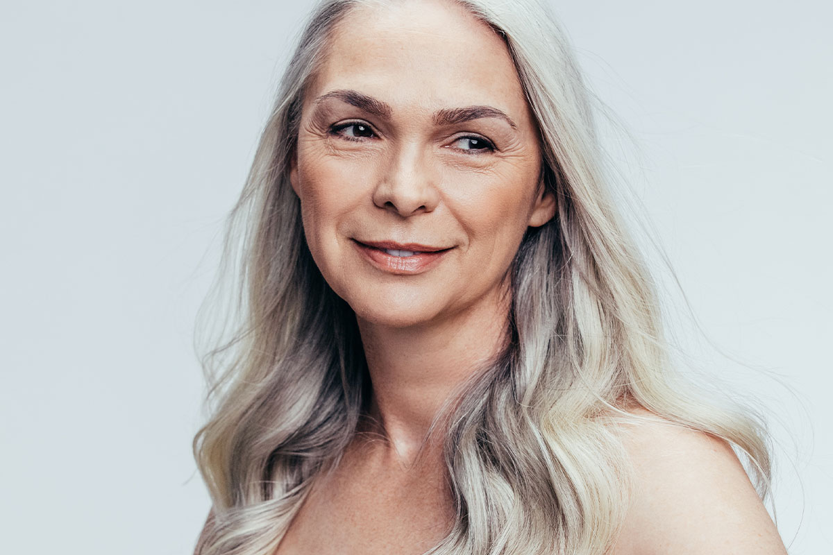 woman after facelift in glendale