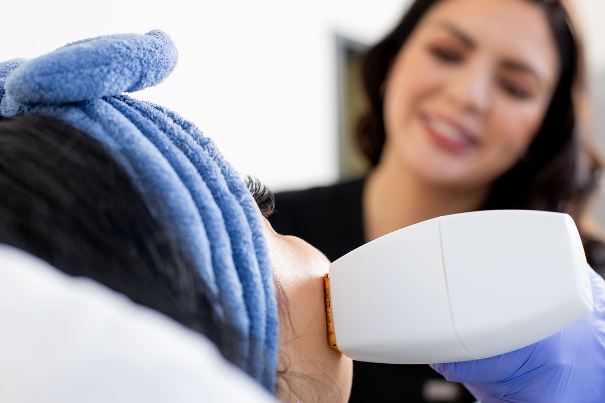 woman during in Lumecca IPL